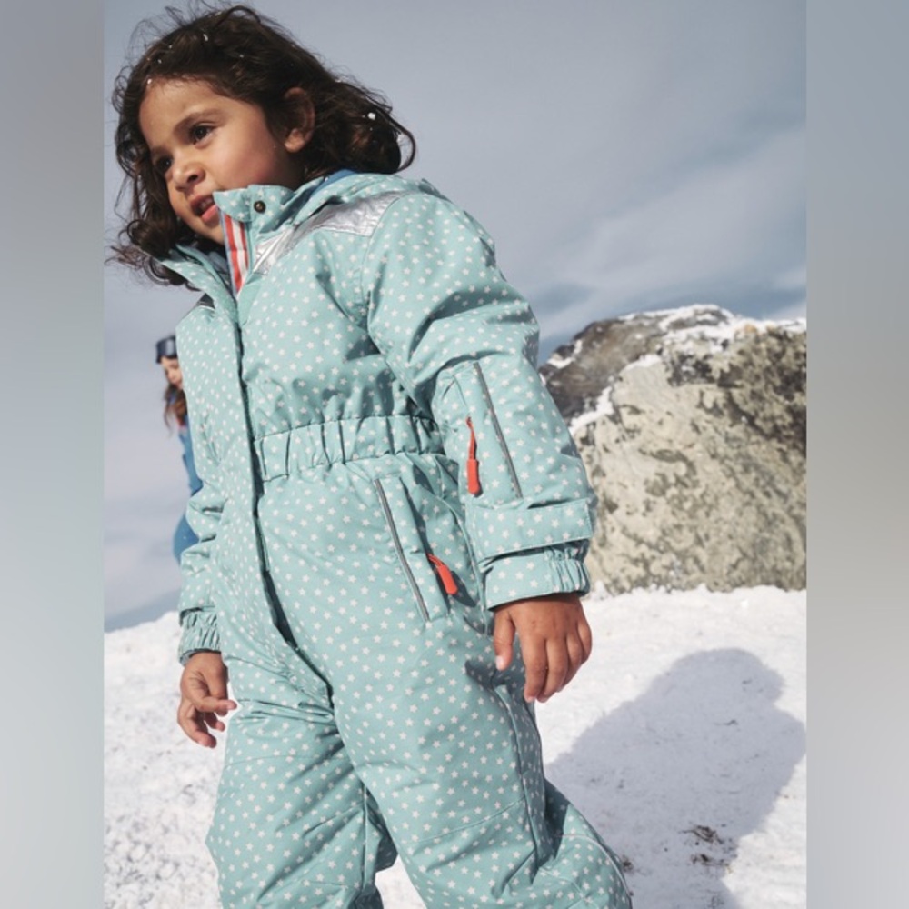 Mini Boden all in one ski suit girls size 5-6